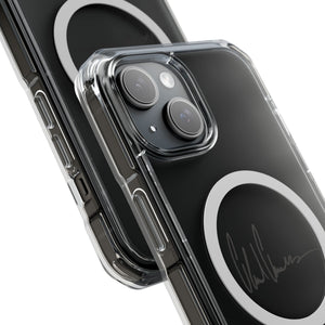 Magnetic Clear Signatured Impact Case