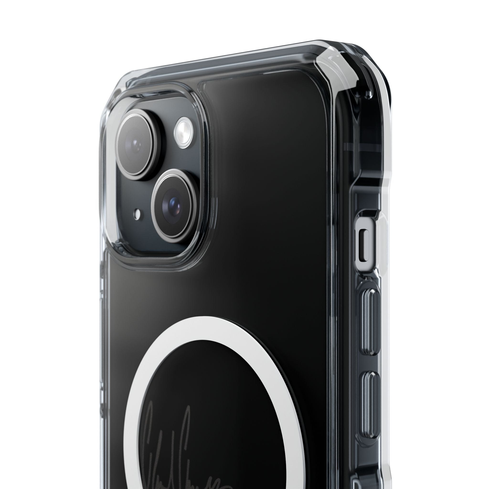 Magnetic Clear Signatured Impact Case